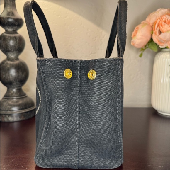 Prada Canapa small tote w/unbranded crossbody strap - Picture 6 of 15